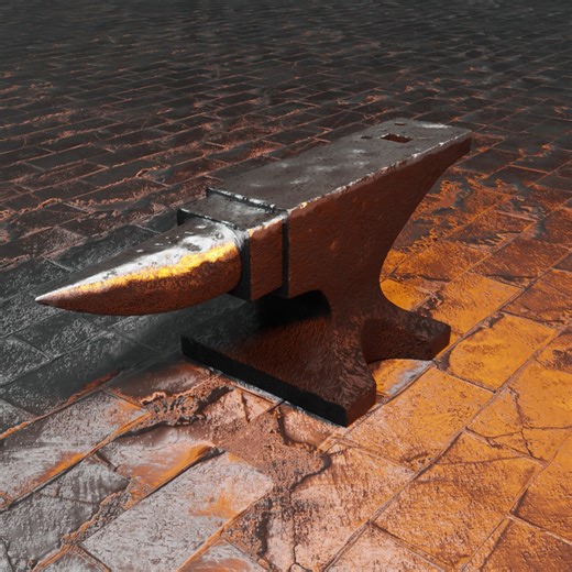 3D Modeling,Texturing, Rendering, Rigging, Animation, Game Development | Finally, after finishing the donut tutorial, I managed to finish the anvil tutorial of Blender Guru after a lot of struggling | Facebook