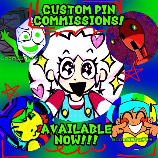 Custom Pin Commissions! - Etsy