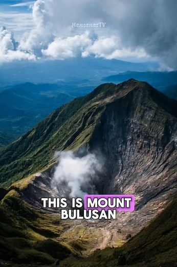 Mount Bulusan Volcano: The Hidden Giant of Bicol 🌋 | Philippines’ Active Volcano #shorts
