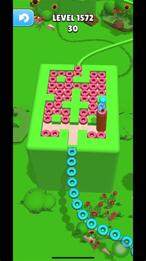 Speedrunning Stacky Dash with One Finger Only 😂 #shorts