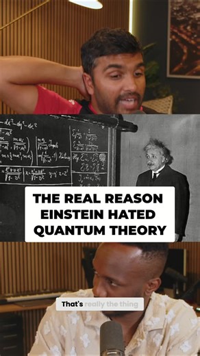 From First Principles on Instagram: "Einstein questioned how a wave function collapses to one particle. How does the rest of the wave know not to trigger elsewhere? It's a key physics debate. #Einstein #quantumphysics #wavefunction #physics #science #nonlocality #Bohr #doubleSlitExperiment"