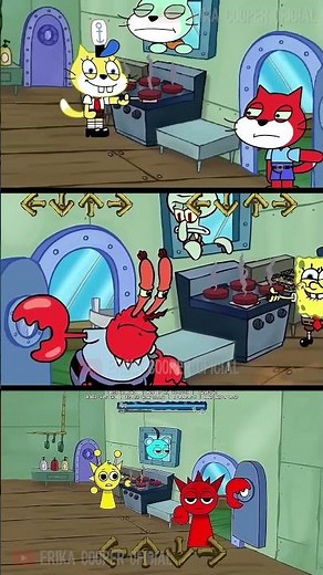 Scratch Battles Mr Krab in Funky FNF Mashup Sprunki Showdown! #fnf #spongebob #sprunki #Funkin