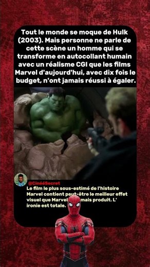 Le CGI de Hulk 2003 Que Personne N'a Remarqué 💀 | Marvel
