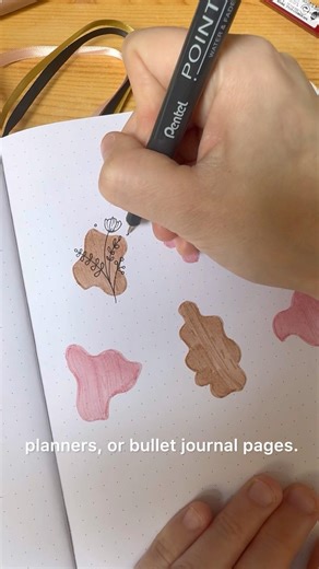 Easy Floral Doodle Drawing Ideas 🌸 Make Your Notes Look Prettier 🌿 #floraldoodle