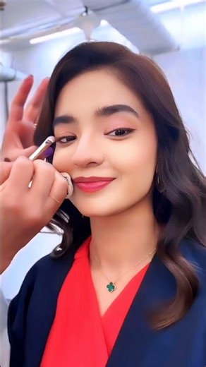 ✌️Anushka Sen's Unique Hair Transformation at an International Salon😍#AnushkaSen #HairTransformation