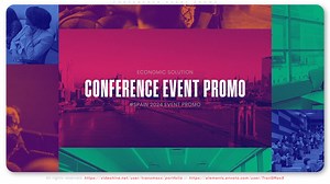 https://videohive.net/item/conference-event-promo/53506348 Let me introduce to you a very exciting Adobe template to make a promotion or announcement for business events, corporate meet or live stream. Easy even for beginners. You can show in that promo – information about head speakers, names of participants, main themes of the meeting, date/time of live streaming and more details. Useful for: Event Promo Opener, Conference Promo, Seminar Promo & Intros, Online Trainings and Podcasts, IT Confer