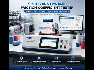 Y151D Yarn Dynamic Friction Coefficient Tester – Precision Evaluation for Textile Performance