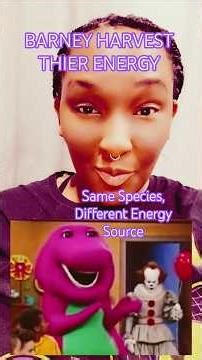 What If Barney and Pennywise Are the Same Species?#pennywise #90s #90sthrowback #theory #90skid