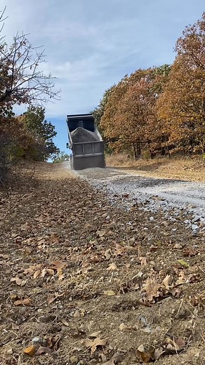 Lots of gravel hauling this week. I’m about caught up. | Garland's Backhoe and Dozer Service inc. The Dirt Commander