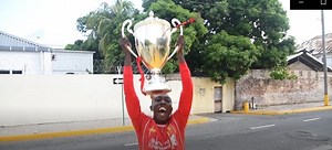 60K views · 817 reactions | Denham Town’s Cecil Williams took the celebration to gates of The Gleaner today after Liverpool was confirmed English Premier League champions after 30 years. Liverpool sealed the win with Manchester City’s 2-1 defeat to Chelsea at Stamford Bridge. | Jamaica Gleaner | Facebook