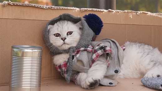 This Cat's Good Deeds Don't Go Unpunished