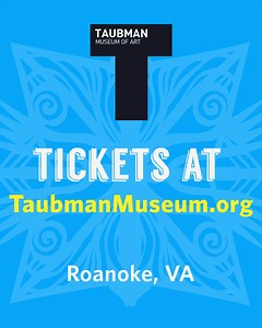Don't miss the Swoon Opening Celebration Street Party! Hosted by internationally renowned street artist and printmaker Caledonia Curry/Swoon, you'll experience live music, DJs, street performers, tattoo artists, dancers, open galleries, food trucks, drinks, red carpet photo opps, and more! Saturday, November 4 | 7-11 pm Downtown Roanoke, VA $20 Members | $25 General Public Hurry - these always sell out! | Taubman Museum of Art