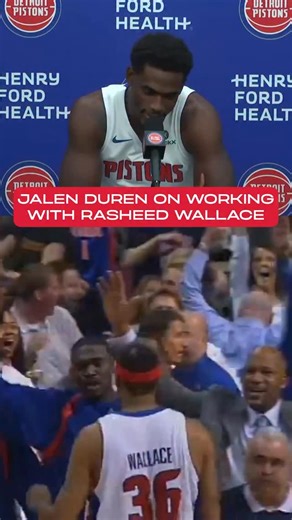 Learning from a Pistons legend | Detroit Pistons