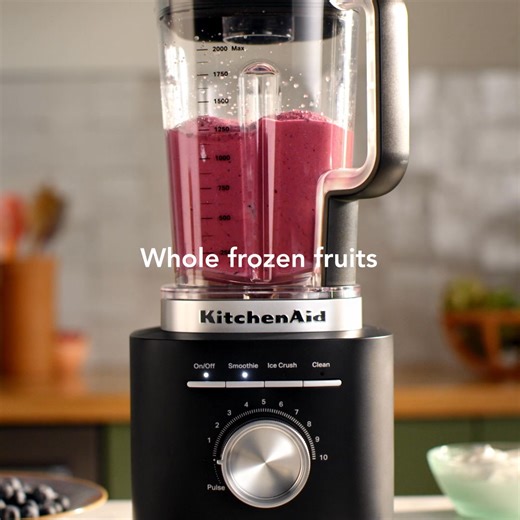 The new Pure Power Blender is here! 🤩 The incredible range of textures this new fav can create will blow you away. Whether you prefer chunky, creamy, or anything in between, you have full control to make your favourite recipes just the way you like them. | KitchenAid
