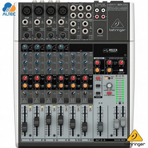 Behringer XENYX 1204USB - mezcladora de audio de 12 entradas