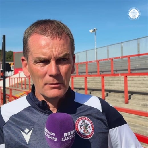 🎥 John’s interview is now available to watch. ➡️ https://www.accringtonstanley.co.uk/news/2025/july/12/interview-johns-reaction-on-the-pre-season-friendly-against-blackburn-rovers/ | Accrington Stanley