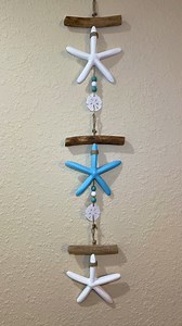 Driftwood and Starfish Wall Hanging Dollar Tree Beach DIY #beachdiy #dollartreediy | Crafty Beach