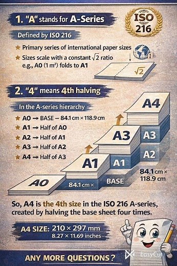 Why Is A4 Paper Called A4? 📄 Explained Simply