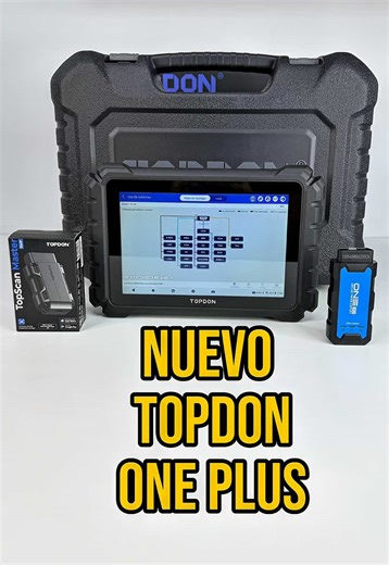 🚀 El nuevo ONE Plus de TOPDON ya está en Perú No es solo un escáner… es una herramienta diseñada para talleres que quieren trabajar a nivel profesional. 🔧 Programación y codificación en línea (J2534) Accede a funciones de concesionario sin depender de terceros. ⚡ Compatibilidad total con vehículos modernos Soporte DoIP y CAN-FD para marcas actuales. 🧠 Diagnóstico inteligente con TopFix AI Menos tiempo buscando fallas, más tiempo facturando. 🔍 Mapa topológico avanzado Visualiza todos los módu