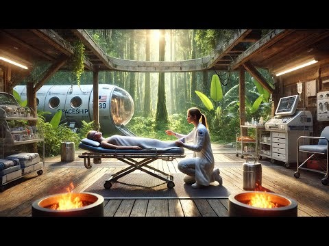 Everyone Was Injured — Human Built Stretchers, Lit Fires, & Opened a Jungle Clinic | HFY Story