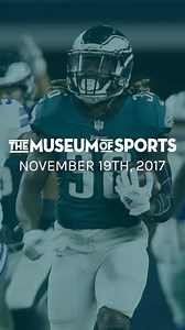 November 19, 2017 - The Philadelphia Eagles beat the Dallas Cowboys 37-9 to continue their dominant run to a Super Bowl title. #Eagles #NFL #Cowboys | The Museum of Sports