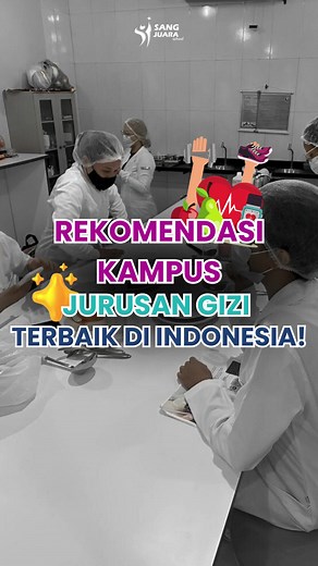 Rekomendasi 10 Kampus Jurusan Gizi Terbaik di Indonesia