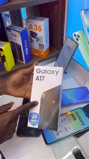 Cellhub_kenya on Instagram: "Samsung Galaxy A17 128/4Gb ksh 18,500 Samsung A7 Key Features •RAM: 4Gb,6GB, 8GB •Internal Storage: •128GB, 256GB •Display: 6.7-inch, •Super AMOLED •Operating System: Android 15, •up to 6 major Android upgrades, One UI 6.1 •Chipset: Exynos 1330 (5 nm) or •Mediatek Dimensity 6300 (6 nm) •Connectivity: 5G, Bluetooth 5.3, NFC, GPS, Wi-Fi •Colorways: Blue Black, Light Gray, Gold, Light Green ©️Samsung Galaxy A17 comes with a guaranteed warranty status of 24months,Terms a