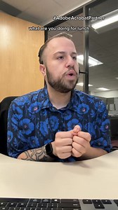 1.9M views · 53K reactions | Maximize time and get lunch. Collaborate, edit, and create all in one knowledge hub with the new Adobe Acrobat Studio! | Adobe Acrobat | Facebook