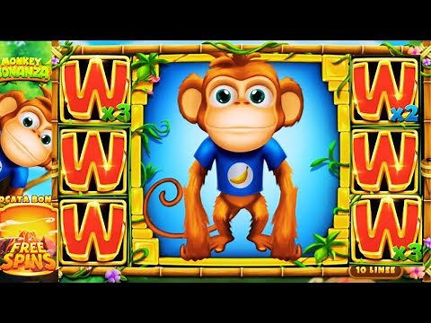 Monkey Bonanza Slot 🐒 HUGE BIG WIN | Mega Bonus Free Spins