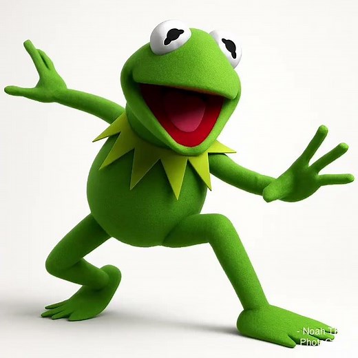 💚 The Muppets 💚 Kermit the Frog 💚 in 3D Animation - ( CGI Version ) 💚