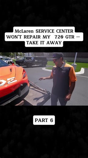 McLaren 720 GTR Repair Issues at Service Center