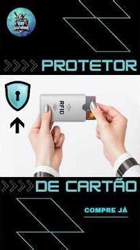 SERÁ QUE A CAPA PROTETORA DE CARTÃO BANCÁRIO FUNCIONA?