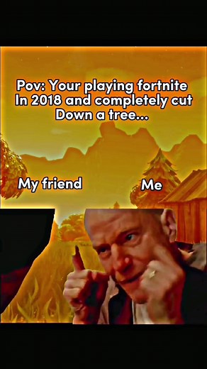Nostalgic Fortnite Gameplay: Chopping Down Trees