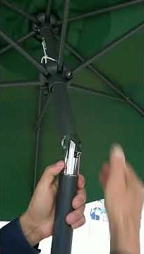 How to use garden parasol 03
