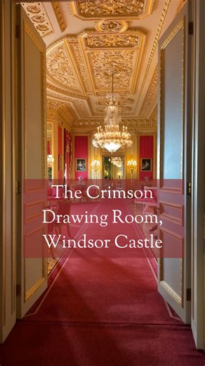 Windsor Castle's Semi-State Rooms are now open until spring 2026. See the most richly decorated rooms in the Castle including the Crimson Drawing Room. | Royal Collection Trust