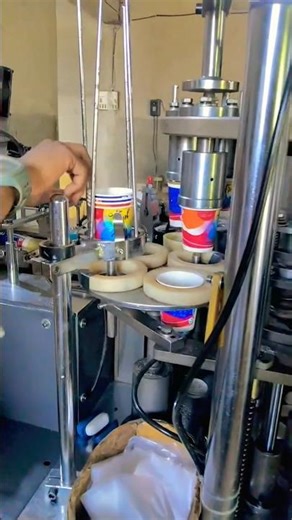 150ml paper glass machine #paper #machine # Swami ke bhajan machine