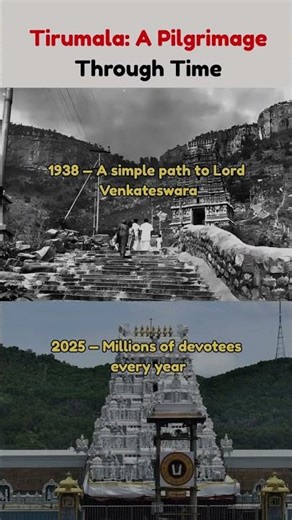 Tirumala: A Pilgrimage Through Time 🏛️ #shorts #history #heritage #travel #viral