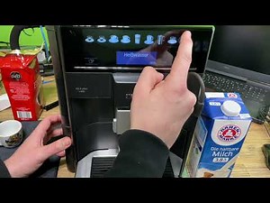 How to make espresso using ground coffee Siemens Fully automatic coffee machine EQ.6 plus DIY