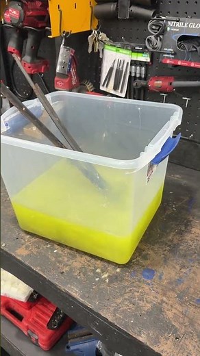 Home made rust remover. Better than evaporust!