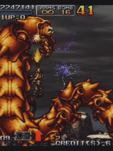 El Gusanito en Metal Slug 6: La Victoria Definitiva