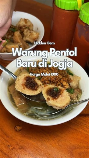 Gagal Diet on Instagram: "Warung pentol baru buka di Jogja, harganya mulai seribuan,yang saking ramainya sampai belum sempet bikin gmaps. Namanya Pentol Tetel & Es Teler Creamy Warung Gemati, kalau dicari di gmaps namanya ini : 📌 Koala Homemade Yogyakarta #kulinerjogja #pentol #pentoljogja #pentolviral #jogjakuliner"