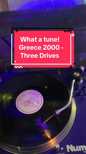 This massive classic was huge in Ibiza! Greece 2000 - Three Drives. This was from 1998, released on the awesome Hooj Choons label. Over the years there have been a fair few remixes. But the original will always be the classic, properly bringing back good memories!