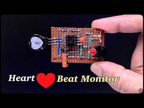 Heart beat monitor | Easy electronic project
