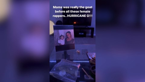 NY rapper Hurricane G's daughter posted a tribute to her mom on Instagram