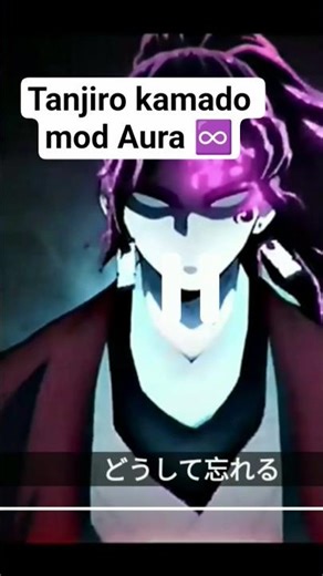 tanjiro kamado mod Aura ♾️ kimetsu no yaiba #animeshorts #kimetsunoyaiba #flowers #anime #tv
