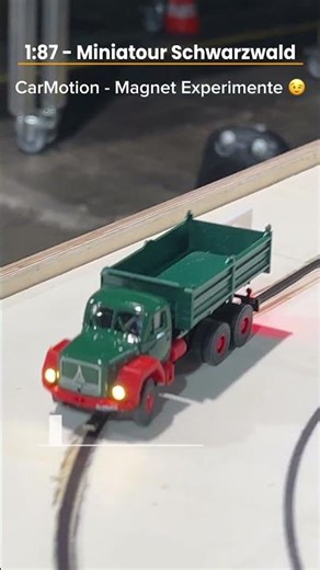 Experimente mit CarMotion von Viessmann. #carmotion