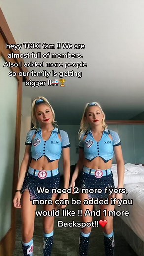 Join TGLC Family - All Star Cheer Tryouts