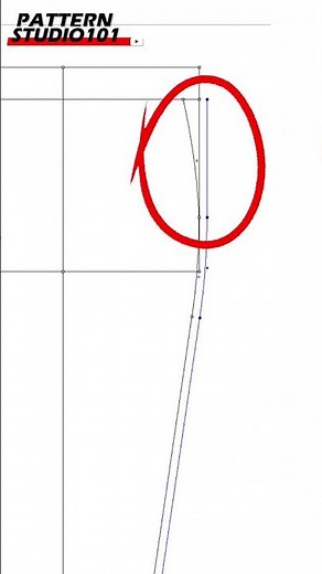 Baggy Oversized Sweatpants Pattern Drafting [Pattern Making Tutorial] #shorts