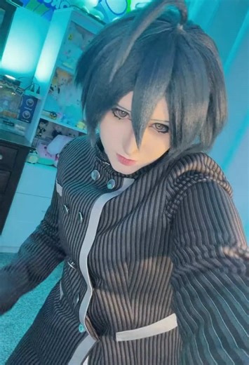 CRIES VIOLENTLY AND DRAMATICALLY 😞 . . . #fyp #cosplay #shuichisaihara #shuichisaiharacosplay #danganronpav3