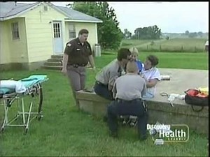 Rescue 911: Granny's Riding Lawn Mower vs. Grandson's Leg